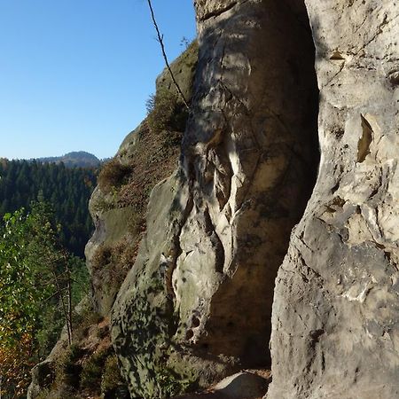 Gasthaus "Zum Wanderstuebel" Хинтерхермсдорф Экстерьер фото